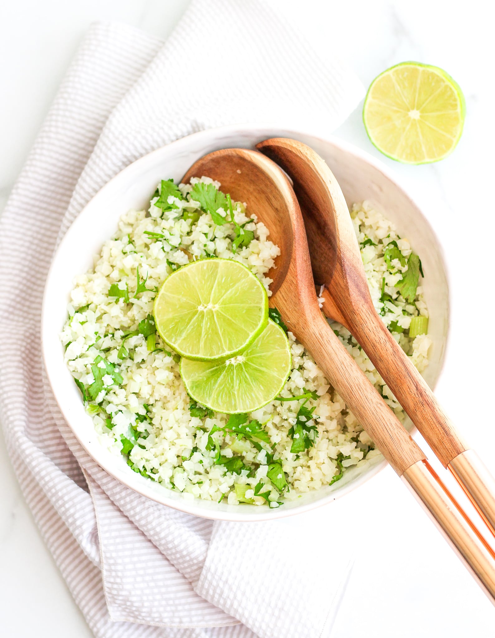 Cilantro Lime Cauliflower Rice