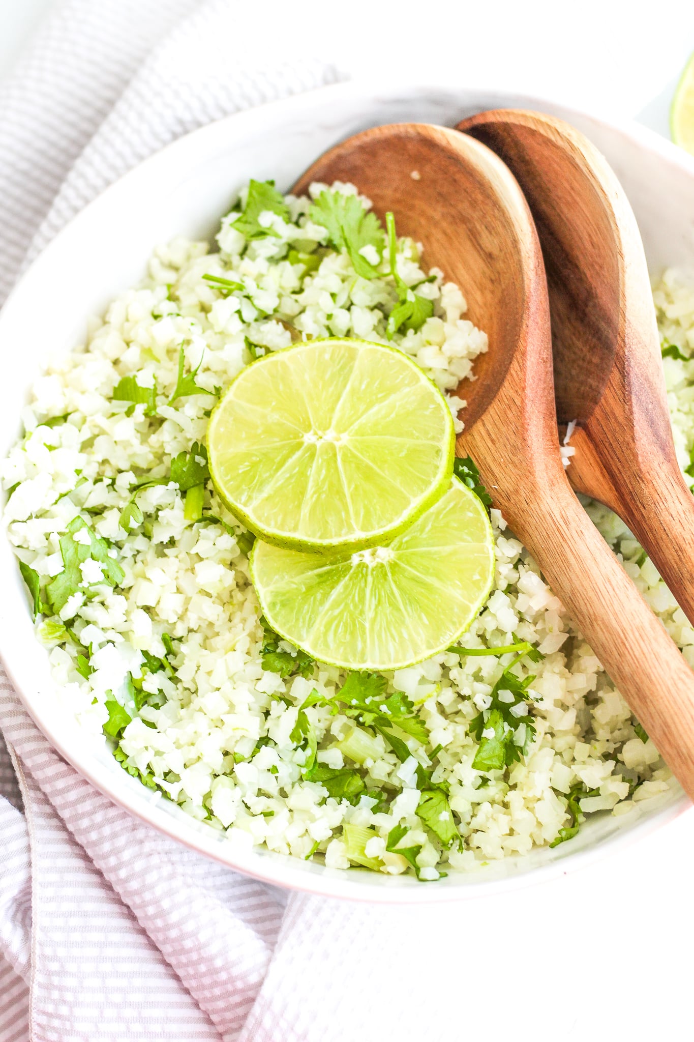 Cilantro Lime Cauliflower Rice 
