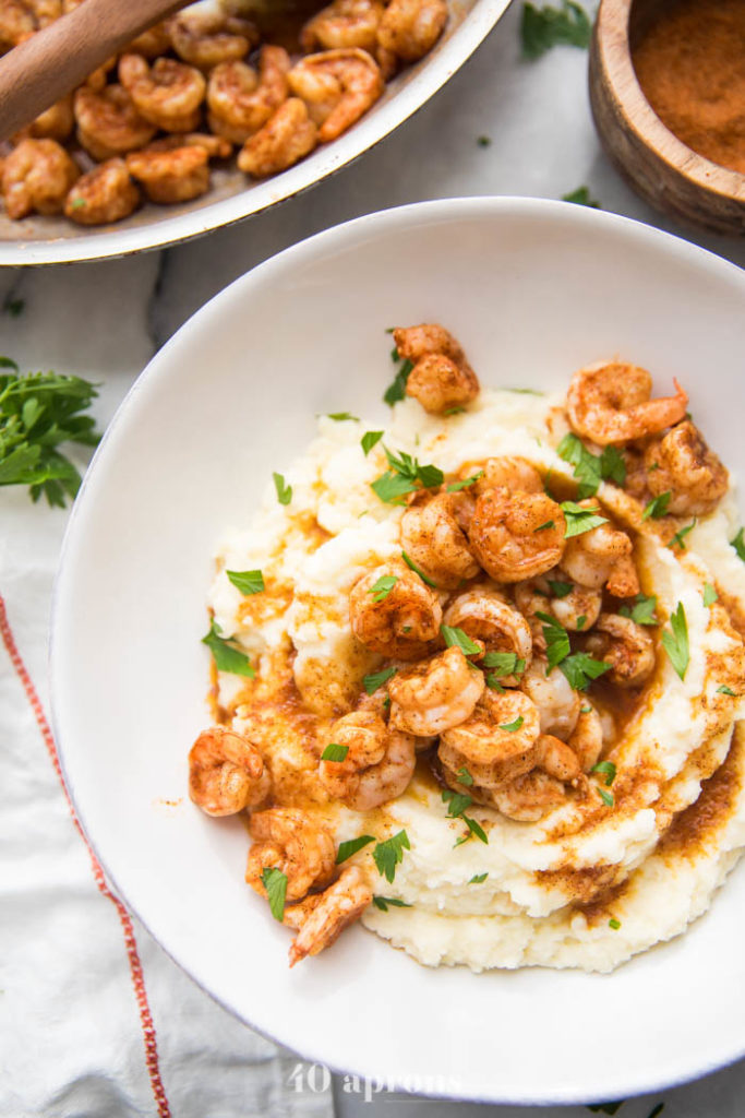 Healthy Shrimp and Grits Healthy Shrimp and Grits