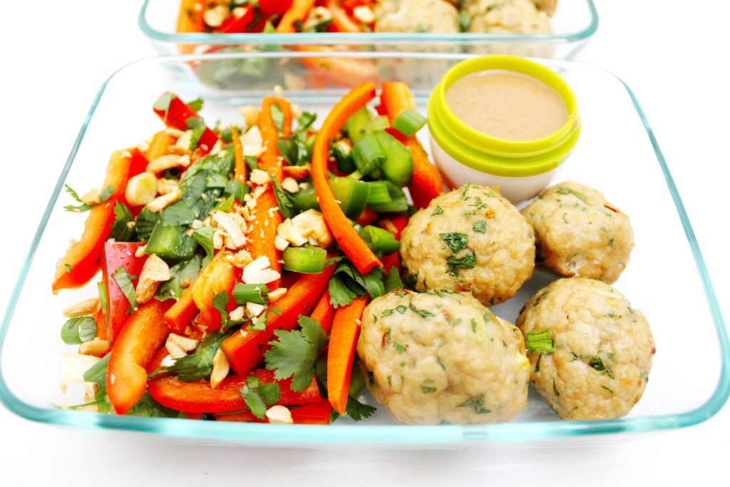 Thai Meatball Meatball Prep Bowls Thai Meatball Meatball Prep Bowls