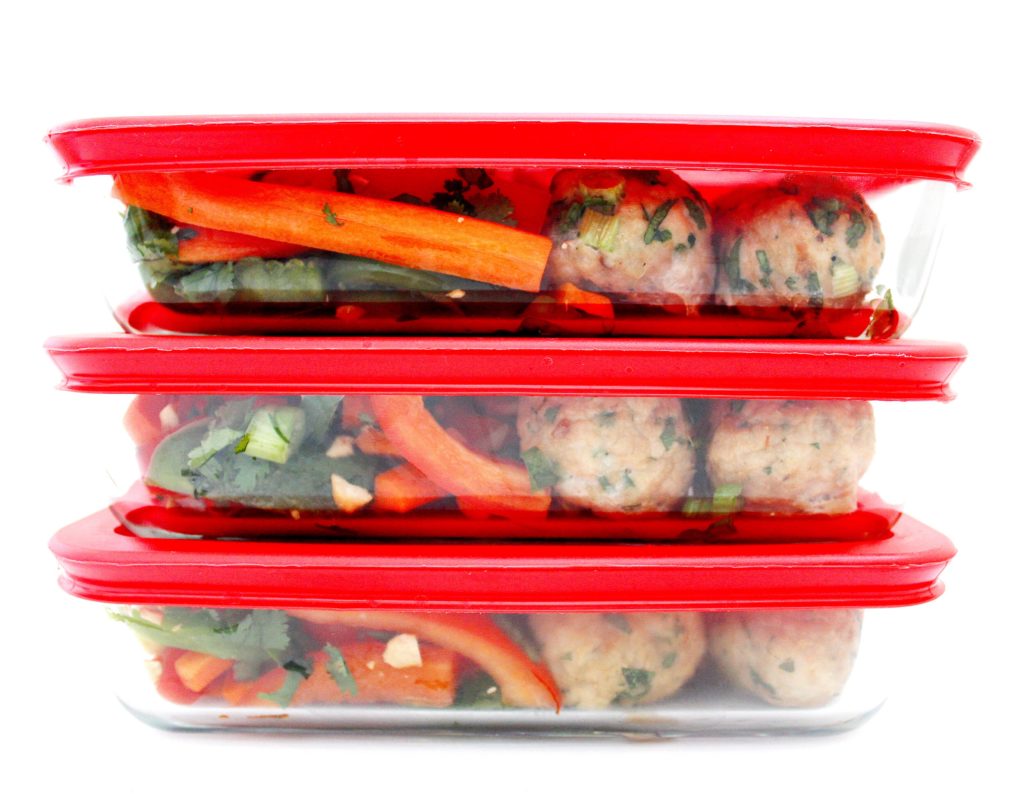 Thai Meatball Meal Prep Bowls Thai Meatball Meal Prep Bowls