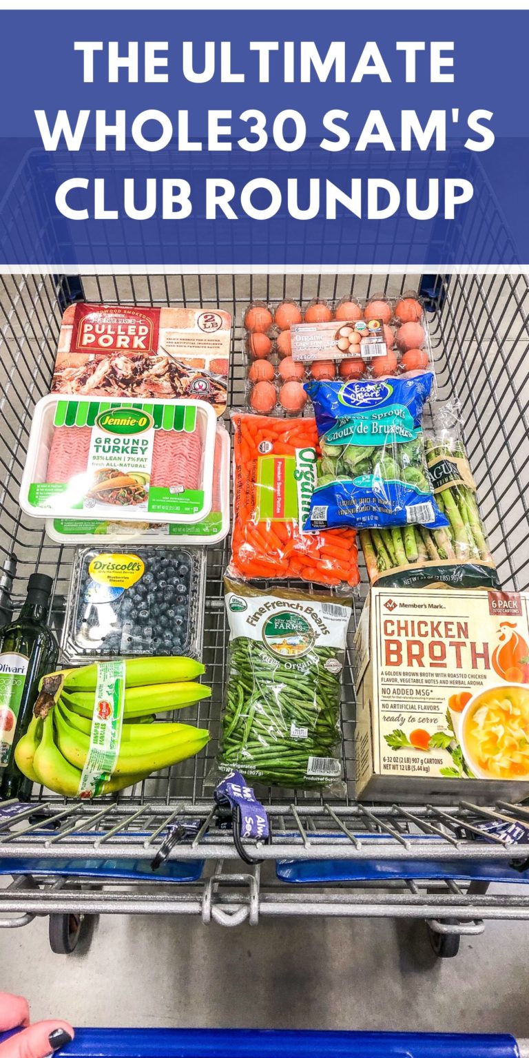 Whole30 Sam’s Club Round-Up