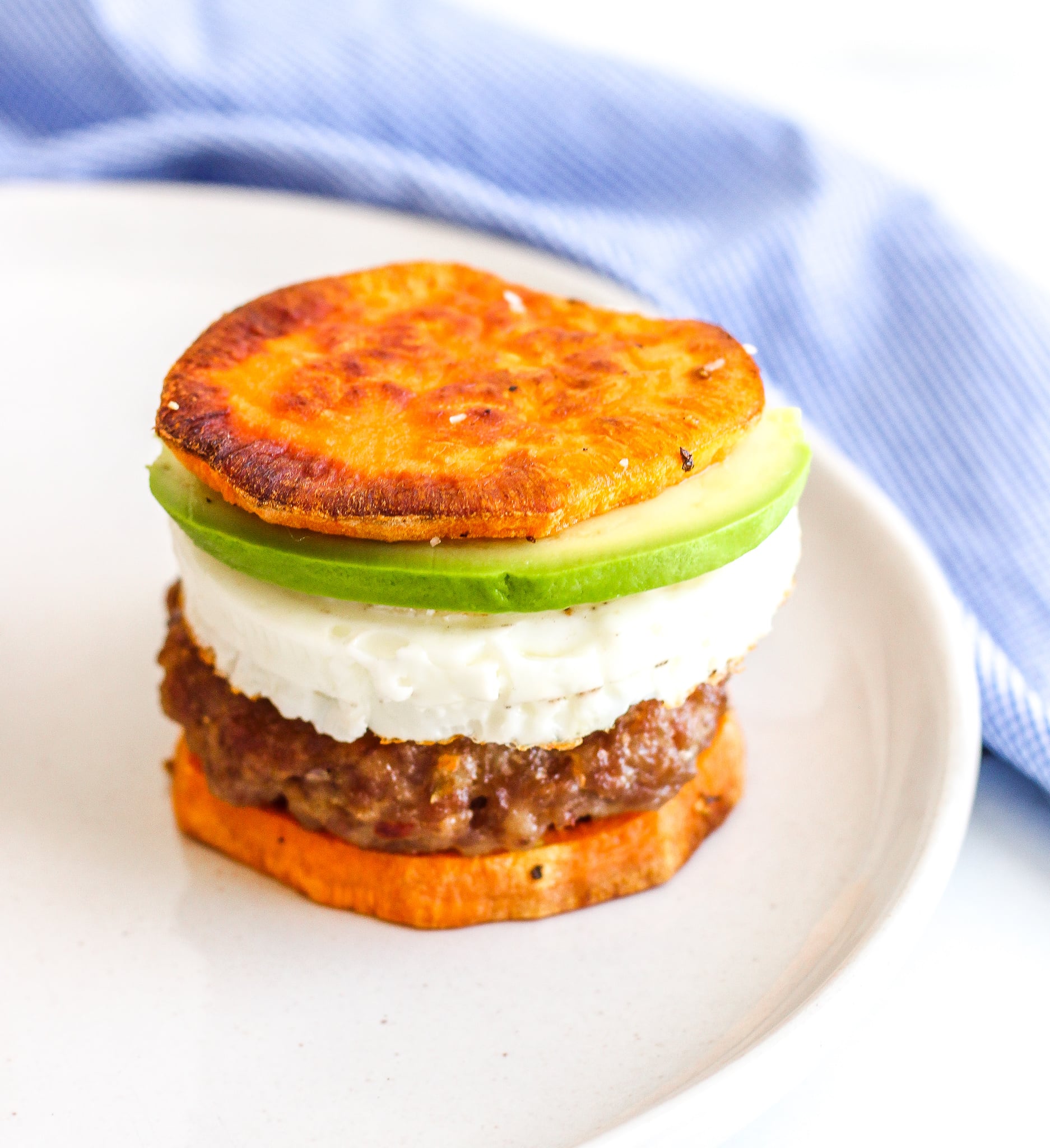 Whole30 Sausage & Egg Breakfast Sandwiches