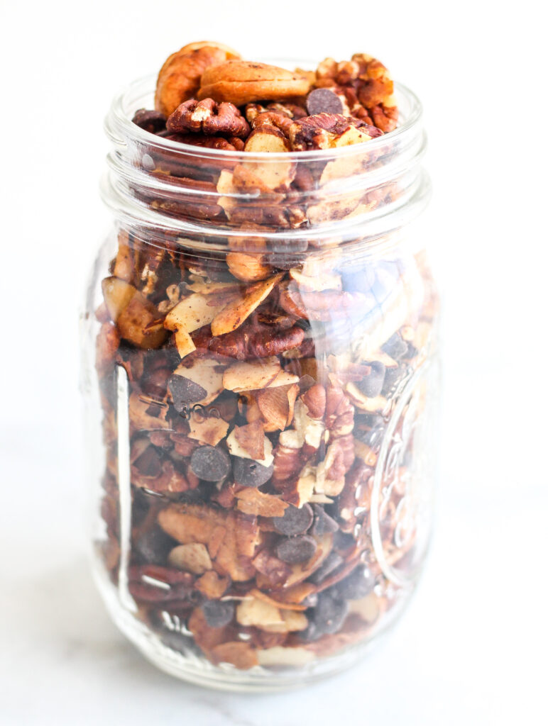 Sweet & Salty Keto Trail Mix - The Bettered Blondie