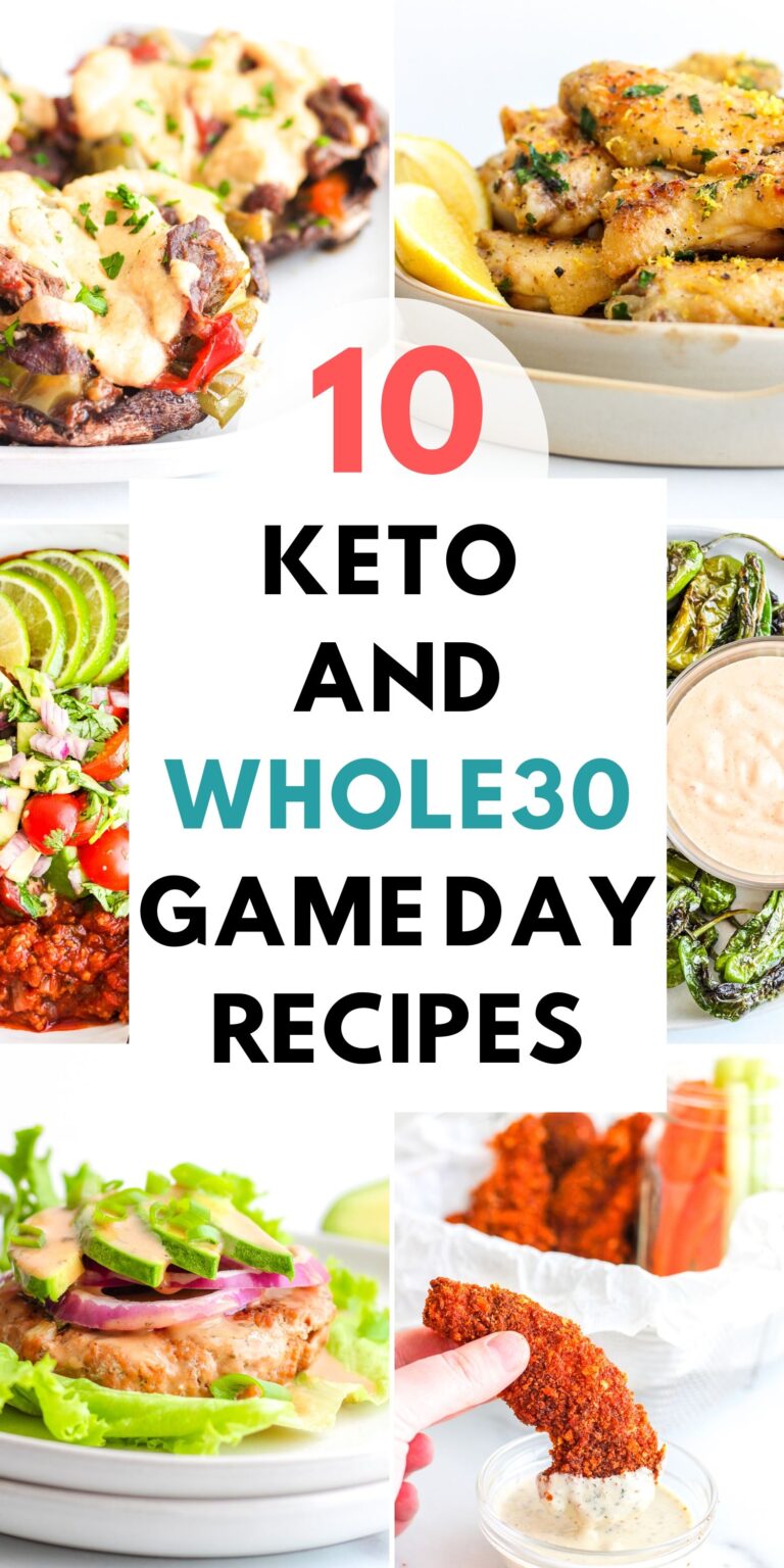10 Keto & Whole30 Game Day Recipes