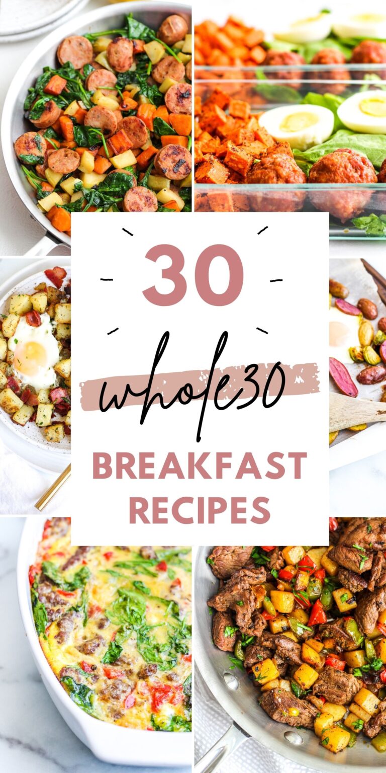 30 Whole30 Breakfast Recipes