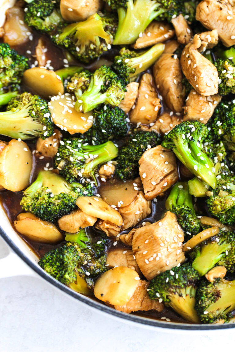 Whole30 + Keto Chicken Broccoli Stir-Fry