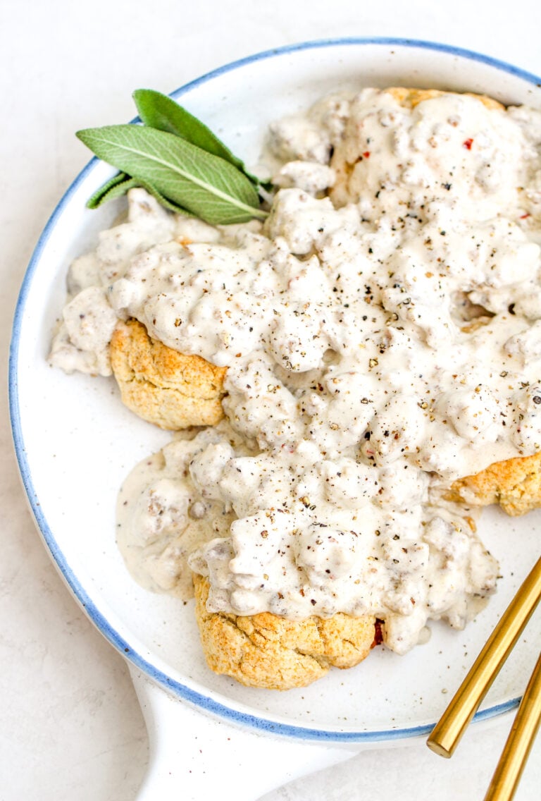 Gluten Free Biscuits & Sausage Gravy