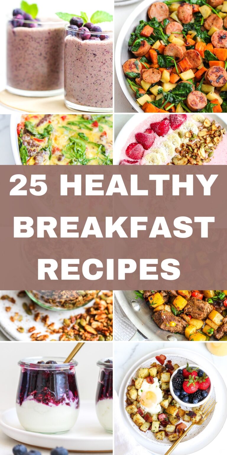 25 Healthy Recipes to Fight Breakfast Boredom
